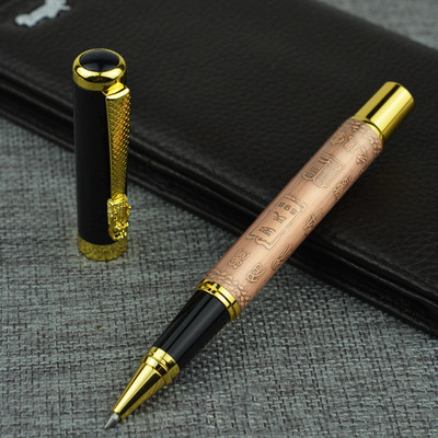 Metal de înaltă calitate, de lux, 0,5 mm, stilou, stilou, pix pentru scris, pentru afaceri, pentru semnare, pixuri, rechizite școlare de birou 03773