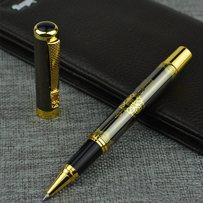 Metal de înaltă calitate, de lux, 0,5 mm, stilou, stilou, pix pentru scris, pentru afaceri, pentru semnare, pixuri, rechizite școlare de birou 03773