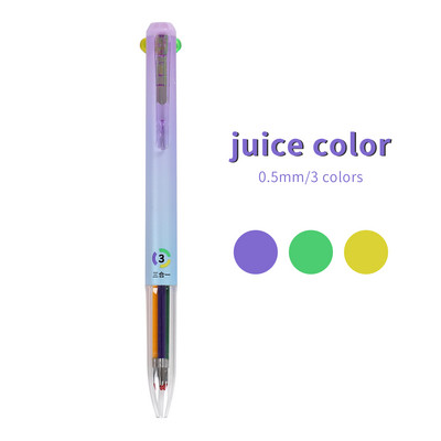 JIANWU 0,5 mm Gel olovka s 3 boje Kreativna jednostavna gel olovka Brzo sušeći poklopac Neutralna olovka Dnevnik Pribor za pisanje Pribor