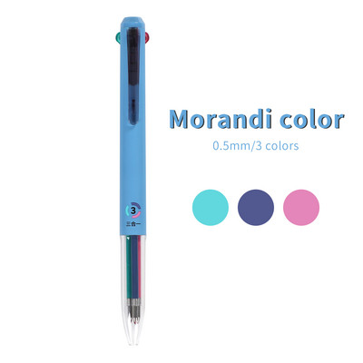 JIANWU 0,5 mm Gel olovka s 3 boje Kreativna jednostavna gel olovka Brzo sušeći poklopac Neutralna olovka Dnevnik Pribor za pisanje Pribor