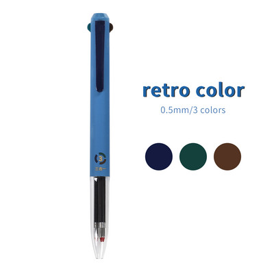 JIANWU 0,5 mm Gel olovka s 3 boje Kreativna jednostavna gel olovka Brzo sušeći poklopac Neutralna olovka Dnevnik Pribor za pisanje Pribor