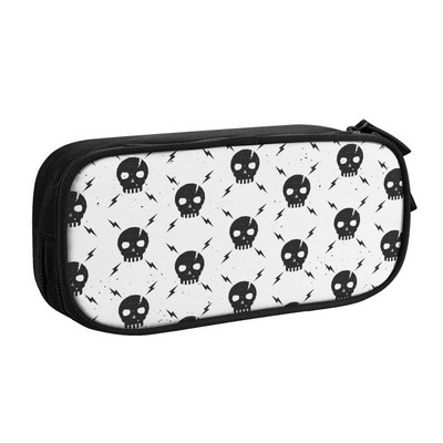 Kawaii Jolly Roger pernica s gusarskom lubanjom za djevojčice i dječake, prilagođena velika torba za pohranu, kutija za pisma