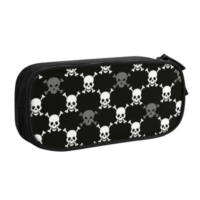 Kawaii Jolly Roger pernica s gusarskom lubanjom za djevojčice i dječake, prilagođena velika torba za pohranu, kutija za pisma