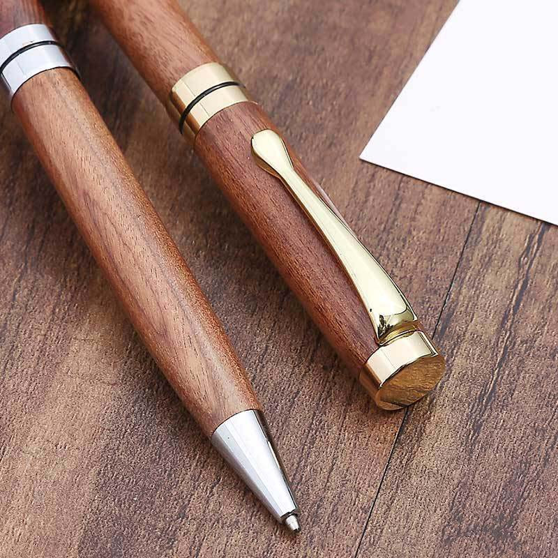 Vysokokvalitné retro drevené guľôčkové perá, kancelárske, firemné, podpisové pero, školské, kancelárske, písacie potreby, kreatívne papiernictvo, darčeky