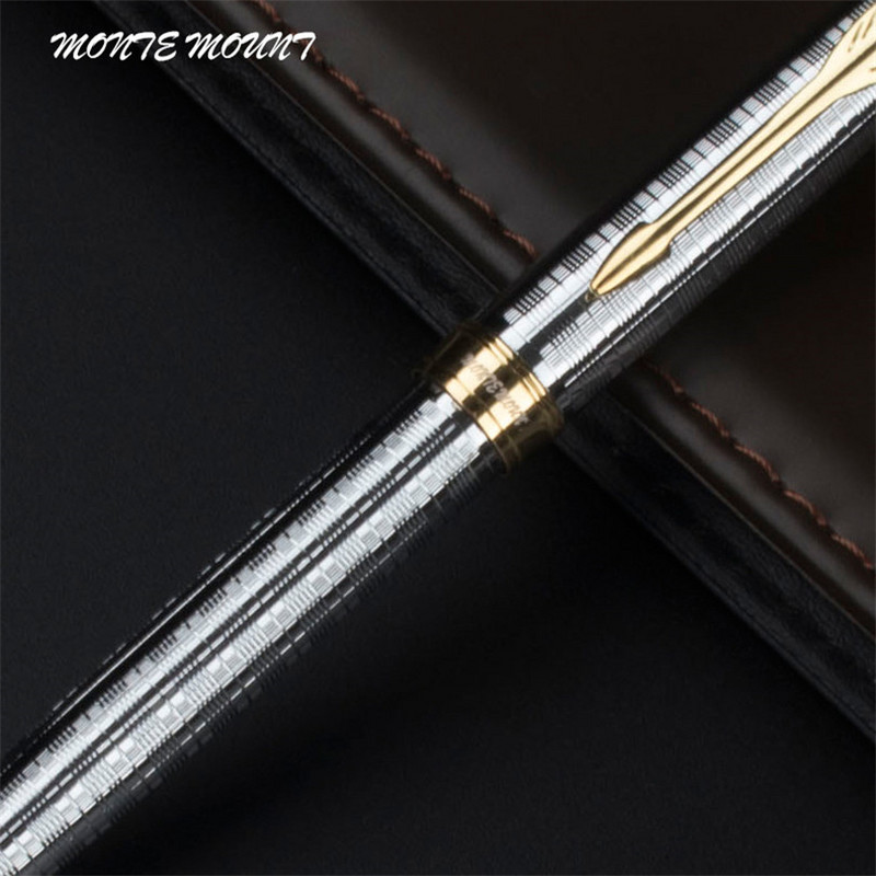 Metalna kemijska olovka 0,7 mm Plava luksuzna prilagođena reklamna kemijska olovka za školski poklon set Studentski pribor Uredski materijal