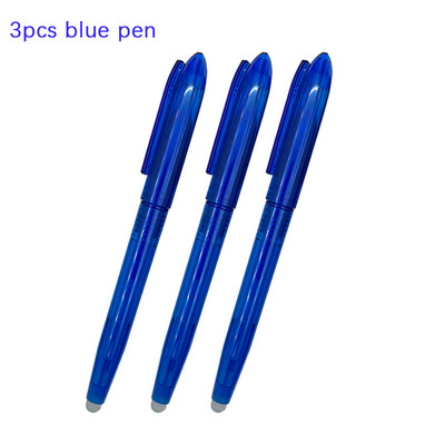 Set de stilouri cu gel șters în 6 culori, mâner lavabil, 0,5 mm, de mare capacitate, cu cerneală colorată, tijă de reumplere, birou, școală, scris, papetărie Kawaii