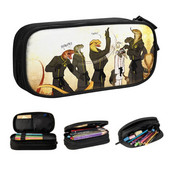 Προσαρμοσμένη Cobra Kai Cute μολυβοθήκη Αγόρι Κορίτσι μεγάλης χωρητικότητας Strike First Strike Σκληρή θήκη για μολύβι Σχολικά προμήθειες