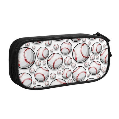 Softball Sport Art Slatka pernica Djevojka Dječak Pernica velikog kapaciteta Studentski pribor