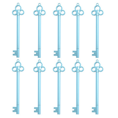 10 tk / komplekt Kohandatud LOGO pliiats Retro klahvi stiil Isikupärastatud kohandatud pastapliiatsid Kontoritarbed Koolitarbed Graveeritud nimega kingitused