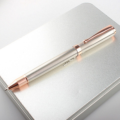 luksusa augstas kvalitātes raksta zīmēšanas tinte METAL Lodīšu pildspalva Kancelejas preces Biroja skolas piederumi jauni