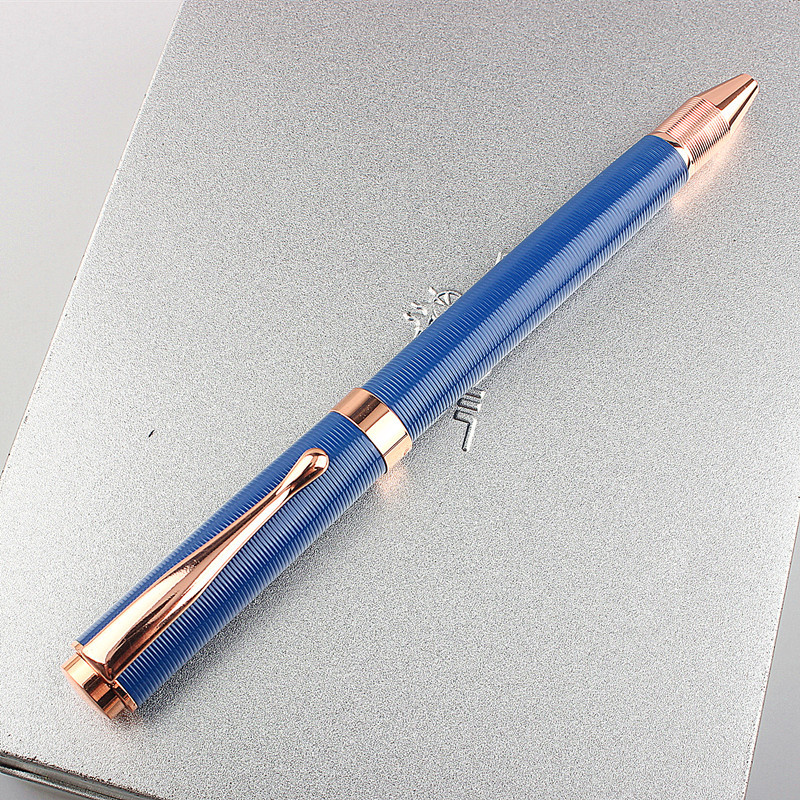 luksusa augstas kvalitātes raksta zīmēšanas tinte METAL Lodīšu pildspalva Kancelejas preces Biroja skolas piederumi jauni