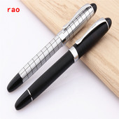 Kiváló minőségű baoer 79 fekete fehér vonal Business office Medium toll Rollerball Pen Új