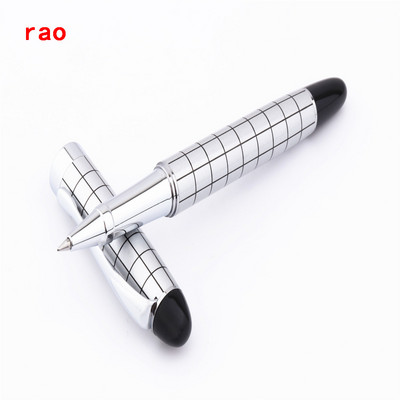 Kiváló minőségű baoer 79 fekete fehér vonal Business office Medium toll Rollerball Pen Új