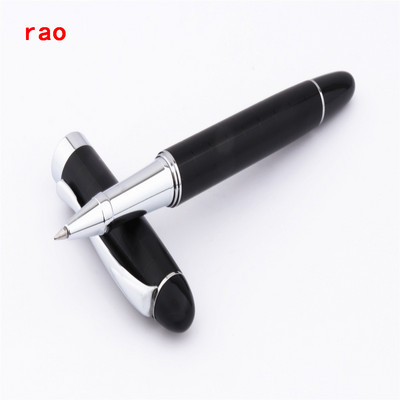 Kiváló minőségű baoer 79 fekete fehér vonal Business office Medium toll Rollerball Pen Új