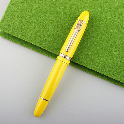 Marca de lux Jinhao 159 Rollerball Pen Black metal elegant With Twist Silver CADOU Rechizite pentru pixuri de cerneală pentru birou