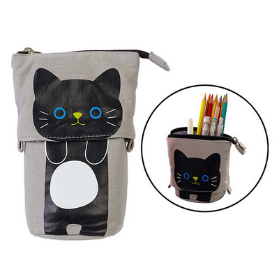 Többfunkciós álló tolltartó teleszkópos tolltartó tárolódoboz írószer tasakok