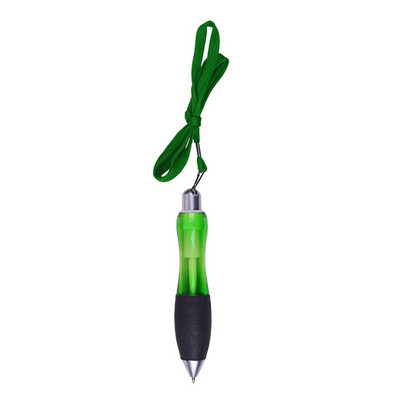 Kemijska olovka od 1,0 mm s uzicom za uže plavom tintom Oglašavanje izložbe s potpisom Kemijska olovka Uredska škola Pisaći pribor Drška