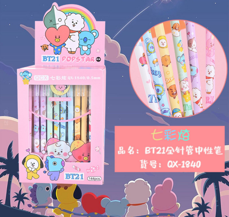 6 τεμάχια/Σετ Cute Cartoon Erasable Pen 0,5mm Washable Magical Gel Pen Μαύρο μπλε μελάνι Ανταλλακτικά Παιδικά Σχολικά Γραφικά Γραφείο Παιδικό δώρο