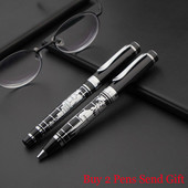 Klasični dizajn Oblik karte svijeta Puni metal Poslovni muškarci Kemijska olovka za pisanje Uredska olovka za rukovodstvo Kupi 2 Pošalji poklon