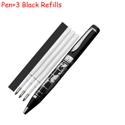 Klasični dizajn Oblik karte svijeta Puni metal Poslovni muškarci Kemijska olovka za pisanje Uredska olovka za rukovodstvo Kupi 2 Pošalji poklon