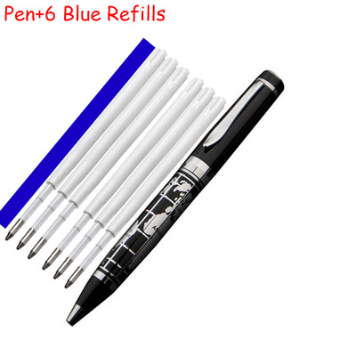 Klasični dizajn Oblik karte svijeta Puni metal Poslovni muškarci Kemijska olovka za pisanje Uredska olovka za rukovodstvo Kupi 2 Pošalji poklon