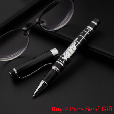 Klasični dizajn Oblik karte svijeta Puni metal Poslovni muškarci Kemijska olovka za pisanje Uredska olovka za rukovodstvo Kupi 2 Pošalji poklon