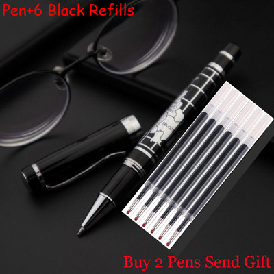 Klasični dizajn Oblik karte svijeta Puni metal Poslovni muškarci Kemijska olovka za pisanje Uredska olovka za rukovodstvo Kupi 2 Pošalji poklon