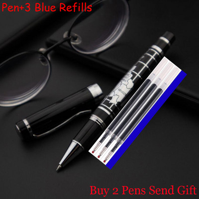 Klasični dizajn Oblik karte svijeta Puni metal Poslovni muškarci Kemijska olovka za pisanje Uredska olovka za rukovodstvo Kupi 2 Pošalji poklon