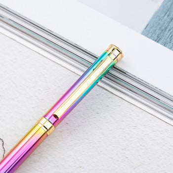 1PCS Lytwtw\'s Creative Multicolor Ballpoint Pens Business Metal Office Rotate Pens Σχολική επιστολή Είδη γραφείου