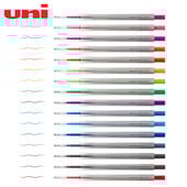 1kom UNI gel olovke 0,28 mm Style Fit serije monokromatske vodene olovke UMN-139-28 Tinta u boji Uniball tanka zamjenjiva dopisnica