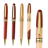 Luksuzna rotirajuća kemijska olovka od sandalovine Osobnost Poslovna olovka s potpisom Školski pribor za pisanje Uredski retro pribor