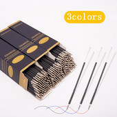 100 bucăți/set rezerve pentru stilou cu bile de 107 mm albastru/negru/roșu 0,5 mm cu cap de glonț Material de scris pentru studenți pix rulant Mb de înaltă calitate