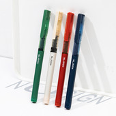 4vnt Morandi rutulinių rašiklių rinkinys 0,5 mm rutulinis 1100 m patvarus rašomas juodos spalvos gelio rašalo rašikliai Kanceliarinės prekės Biuro mokykla A6263