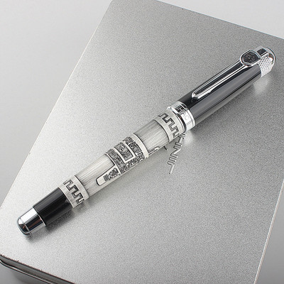 Jinhao 189 Vintage Metal 3 culori Rollerball Pen, de înaltă calitate, lux, birou, școală, materiale de papetărie, complet metal