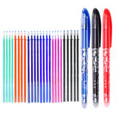 Haile Kawaii Magic Erasable Pens Slatke gel olovke za dopunjavanje Set štapića Pisaći materijal za bilježnicu Školski uredski pribor Gel Ink Pen