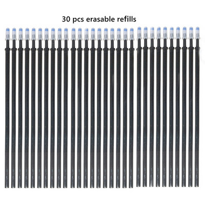 Haile Kawaii Magic Erasable Pens Slatke gel olovke za dopunjavanje Set štapića Pisaći materijal za bilježnicu Školski uredski pribor Gel Ink Pen