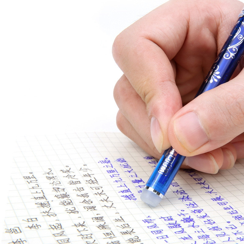 Haile Kawaii Magic Erasable Pens Slatke gel olovke za dopunjavanje Set štapića Pisaći materijal za bilježnicu Školski uredski pribor Gel Ink Pen