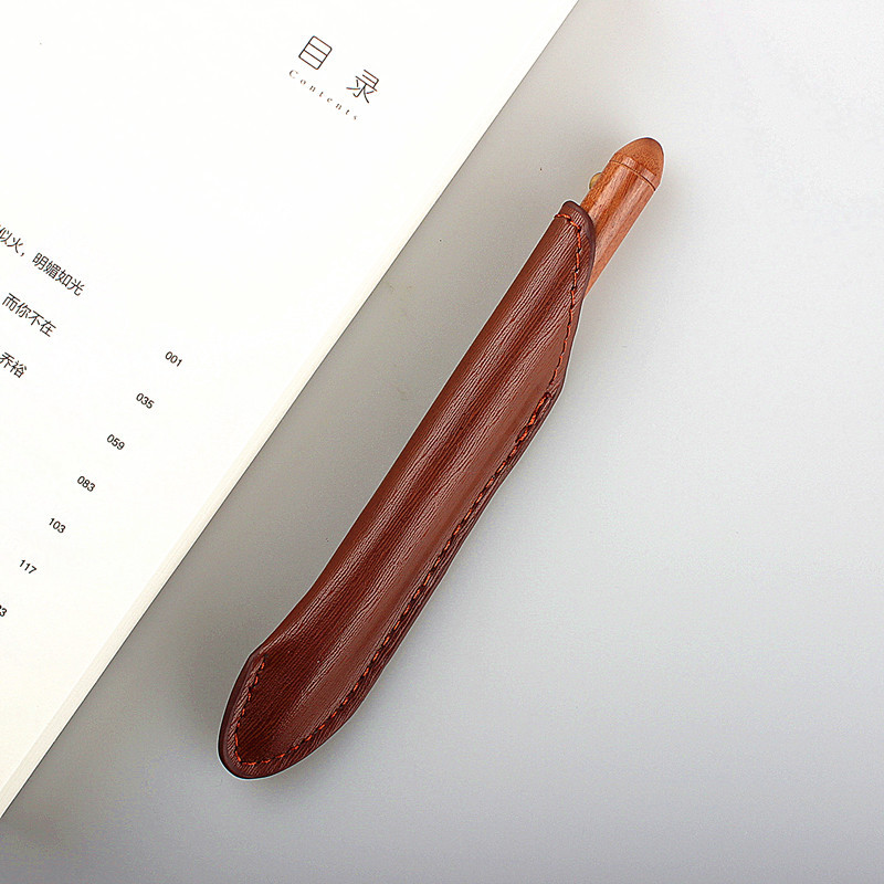 koka un bronzas Metāla lodīšu pildspalva Tintes zīmju pildspalva Rotējoša melna Šveice Uzpilde Biznesa parakstīšana Skola Biroja kancelejas preces