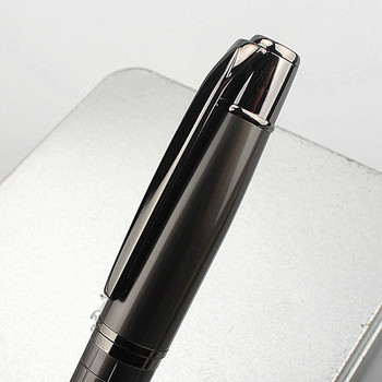 Висококачествена ролкова химикалка JL 220 Метална сива решетка Бизнес офис Училищни пособия Химикалки с мастило