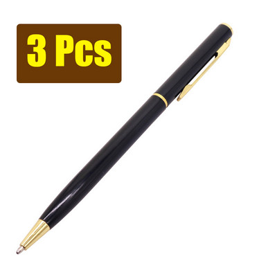 10~8~5~4~3~2~1 vnt Didmeninė prekyba biuro reikmenimis Tušinukas 0,7 mm mėlynos spalvos rašalas, plonas metalinis tušinukas senjorams dovanų rašiklis