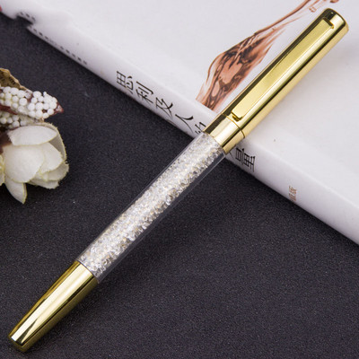 Νέο Creative Diamond Metal Ballpoint Στυλό Προσαρμοσμένο Δώρο Κρυστάλλινο Στυλό Γραφείο Υπογραφή Διαφημιστικό Στυλό Γραφείο Φοιτητικό Γραφείο