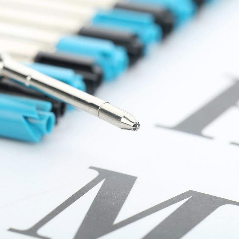 5 kom zamjenske crne/plave metalne olovke za Parkerove metalne uloške za kemijske olovke