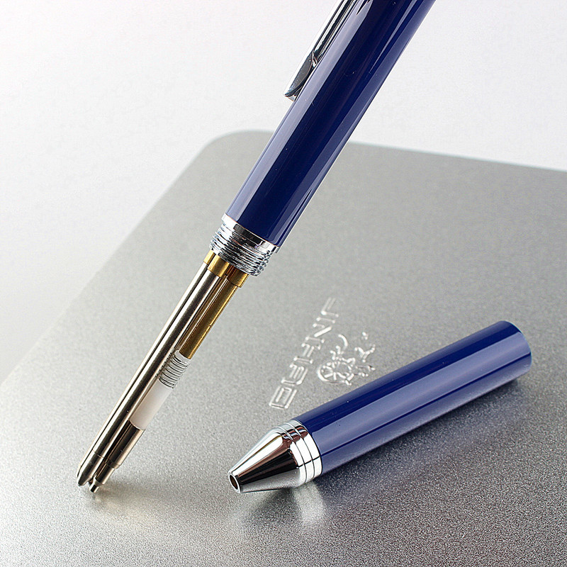 4+1 višenamjenska olovka 3 kemijske olovke u boji plus mehanička olovka 0,5 mm/0,5 mm višenamjenske olovke Office Caneta kemijske olovke