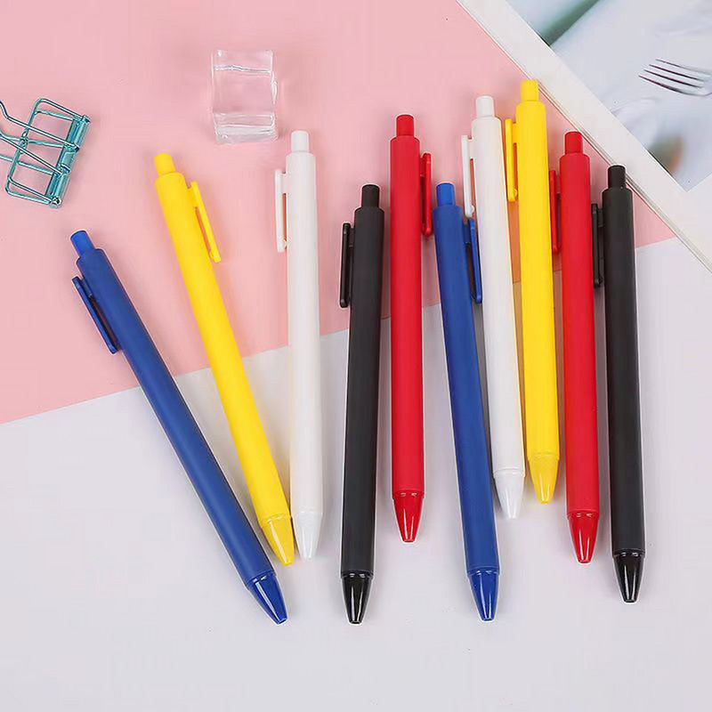 7 tk/komplekt Armas Morandi geelpliiatsikomplekt Retro, 0,5 mm must signatuurpliiats, õpilaste kirjutustindiga pliiats Pastapliiats Kooli kontoritarbed