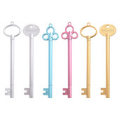 6 vnt. Atrakinamas gelio rašiklis, skirtas rašyti 0,5 mm rutulinis juodos spalvos rašalo rutulinis rašiklis Naujovė Kanceliarinės prekės Biuro mokykla A6930