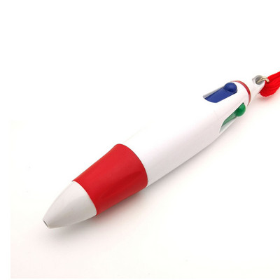 1 KOM Kreativna plastična vrpca Četverobojna kemijska olovka Višebojni darovi za učenike Pučka Warikovaâ Uredski školski pribor Veleprodaja