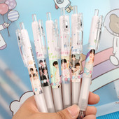 6PC/SET TNT Song Yaxuan Liu Yaowen He Junling Yan Haoxiang Ma Jiaqi Ding Chengxin Zhang Zhenyuan Press Gel Water Signature Pen