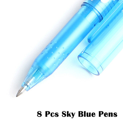 Olovka 8 kom./komplet Gel olovka Kawaii Erasable Pen Čarobna gel olovka Set Školski uredski pribor za pisanje Učenički pribor Školski pribor