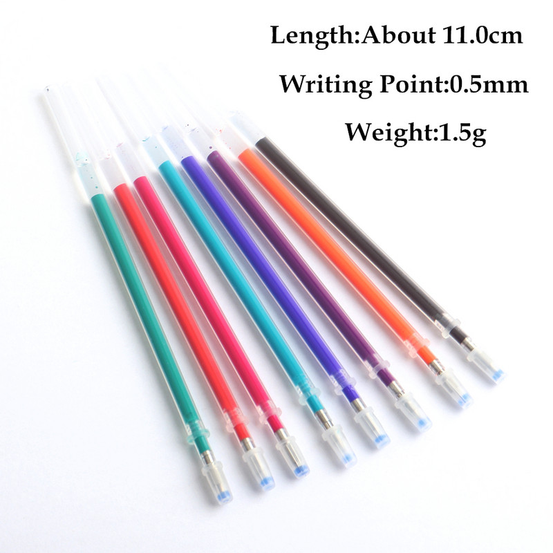 Olovka 8 kom./komplet Gel olovka Kawaii Erasable Pen Čarobna gel olovka Set Školski uredski pribor za pisanje Učenički pribor Školski pribor