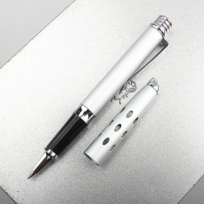 Lungime 11,7 CM Pixuri cu bilă din metal de lux, școală, afaceri, birou, semnătură, stilou cu role pentru scris, articole de papetărie pentru studenți